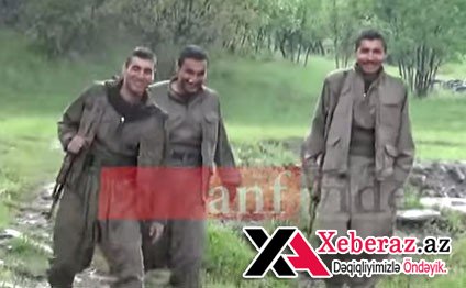 PKK-ya qoşulduğu iddia edilən üç azərbaycanlı tələbənin görüntüsü (VİDEO)